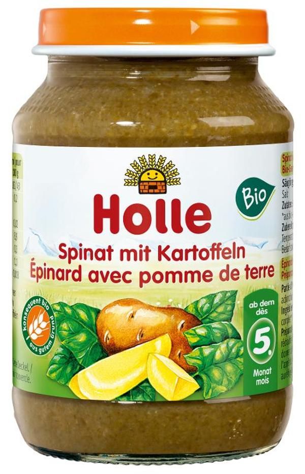 Produktfoto zu Spinat mit Kartoffeln