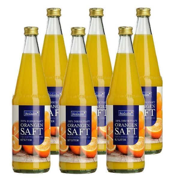 Produktfoto zu Kiste b*Orangensaft - 6 x 0,7L